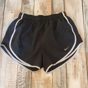 Classic Black and White Nike Shorts